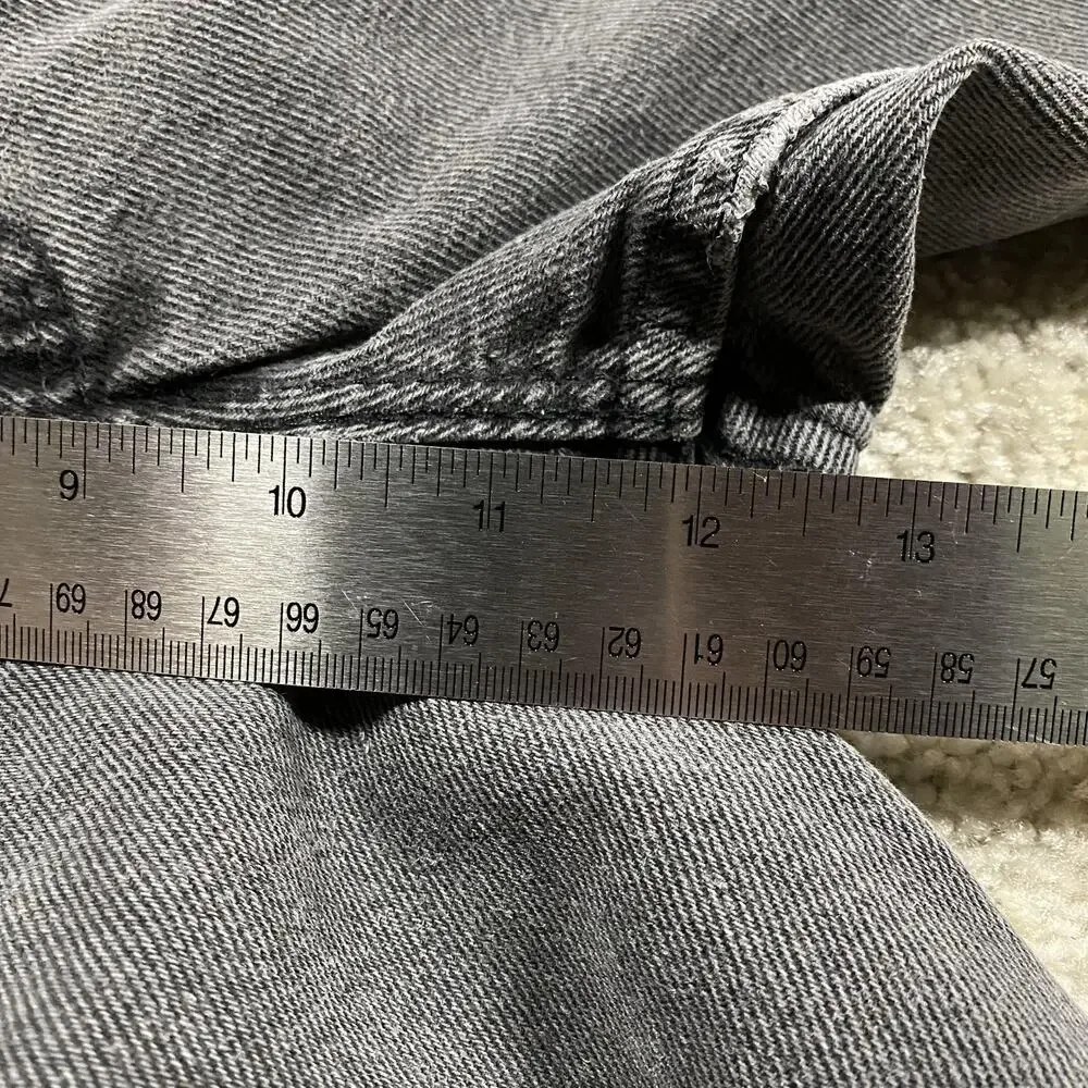 Vintage Levis 550 Jeans Mens 34x32* Gray Relaxed Fit Tapered Leg Denim USA 80s